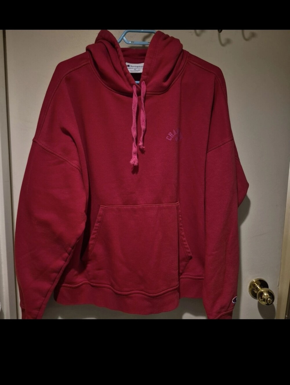 Ladies Red Hoddie